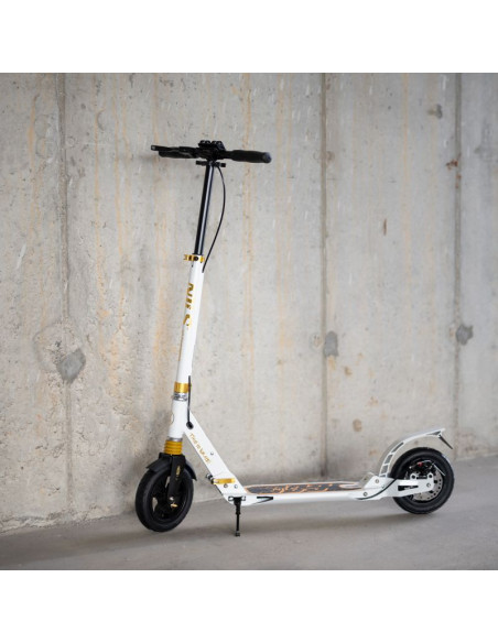 Hm209t white-gold hulajnoga z hamulcem tarczowym  nils extreme