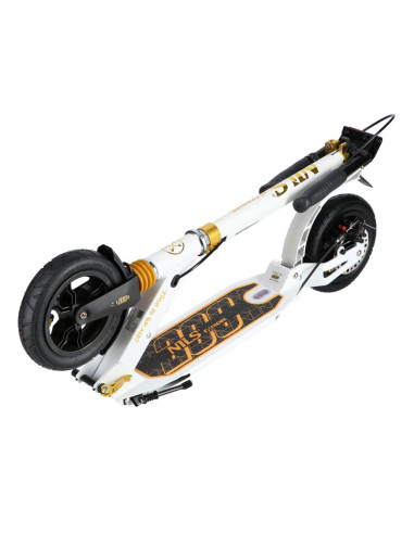 Hm209t white-gold hulajnoga z hamulcem tarczowym  nils extreme