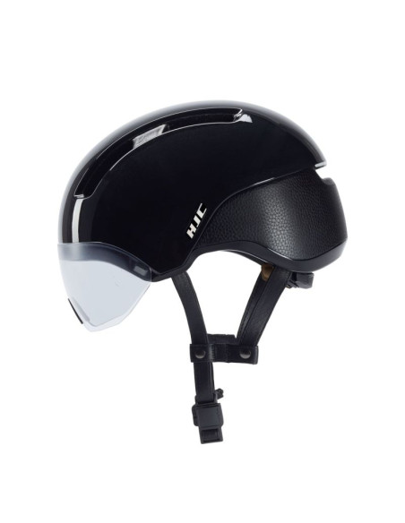 Kask rowerowy hjc calido plus czarny metal black r.m