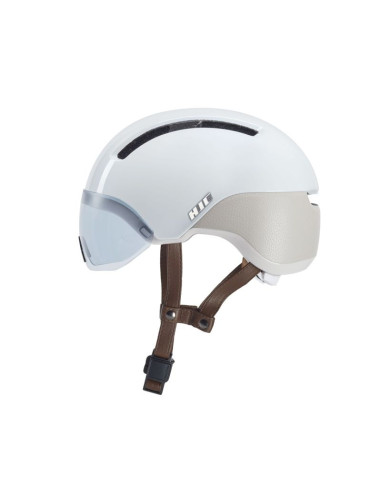 Kask rowerowy hjc calido plus biało-szary pearl white grey r.m