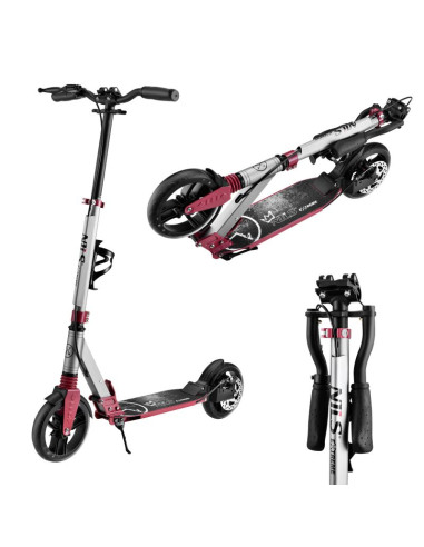 Hm122t led hulajnoga z hamulcem tarczowym nils extreme