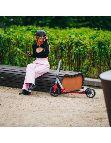 Hm122t led hulajnoga z hamulcem tarczowym nils extreme