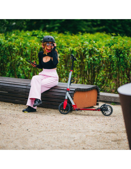 Hm122t led hulajnoga z hamulcem tarczowym nils extreme