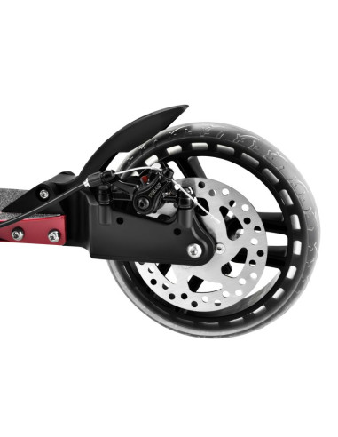 Hm122t led hulajnoga z hamulcem tarczowym nils extreme