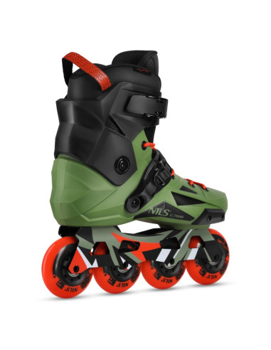 Na1601 łyżworolki slalomowe slayd zielone rozm. 47 nils extreme