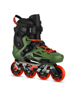 Na1601 łyżworolki slalomowe slayd zielone rozm. 40 nils extreme