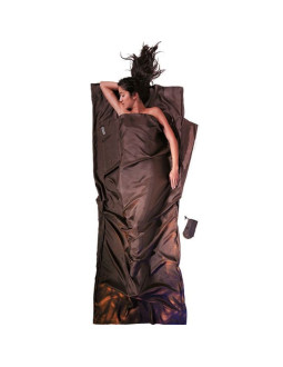 Wkładka do śpiwora cocoon travelsheet silk, muddy elephant