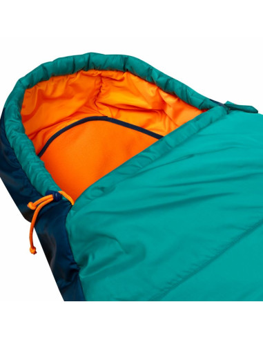 Śpiwór trollkids femund 3in1 zielony morski/niebieski madeirowski/zachód słońca na saharze (695-358)