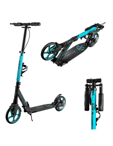 Hm124t turquoise hulajnoga z hamulcem tarczowym  nils extreme