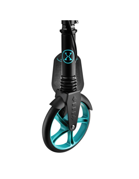 Hm124t turquoise hulajnoga z hamulcem tarczowym  nils extreme