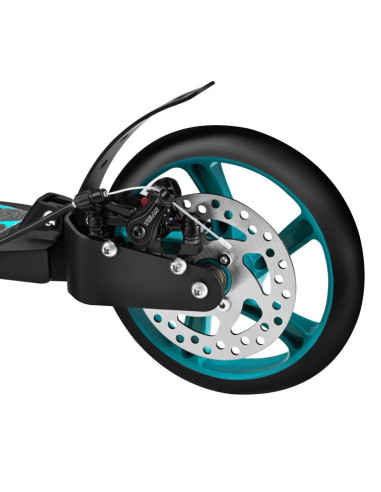 Hm124t turquoise hulajnoga z hamulcem tarczowym  nils extreme