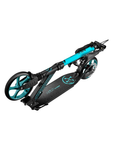 Hm124t turquoise hulajnoga z hamulcem tarczowym  nils extreme
