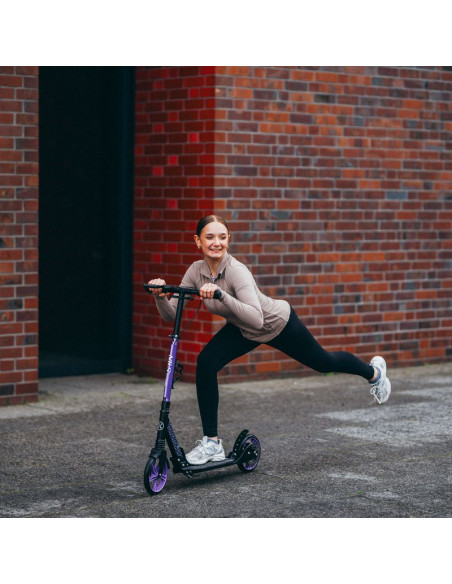 Hm124t violet hulajnoga z hamulcem tarczowym nils extreme