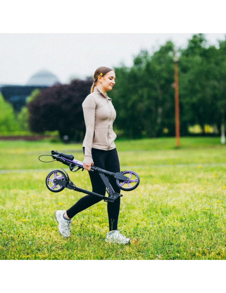 Hm124t violet hulajnoga z hamulcem tarczowym nils extreme