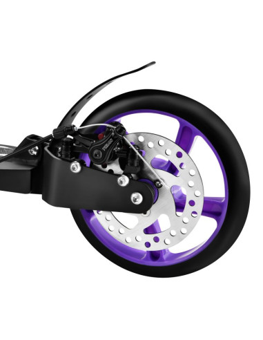 Hm124t violet hulajnoga z hamulcem tarczowym nils extreme