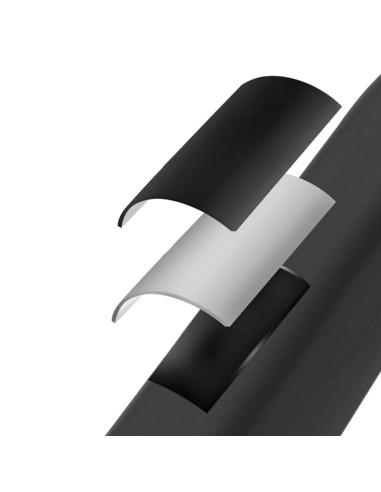 Zapięcie rowerowe rockbros rbns1 smart z czytnikiem nfc - czarne