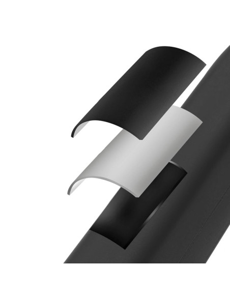 Zapięcie rowerowe rockbros rbns1 smart z czytnikiem nfc - czarne