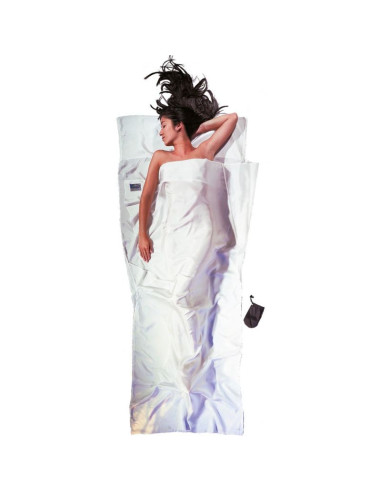 Wkładka do śpiwora cocoon travelsheet silk, natural silk