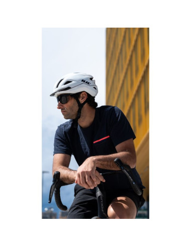 Kask rowerowy hjc crosser white r. m