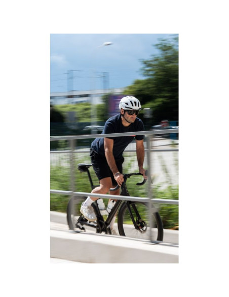 Kask rowerowy hjc crosser white r. s