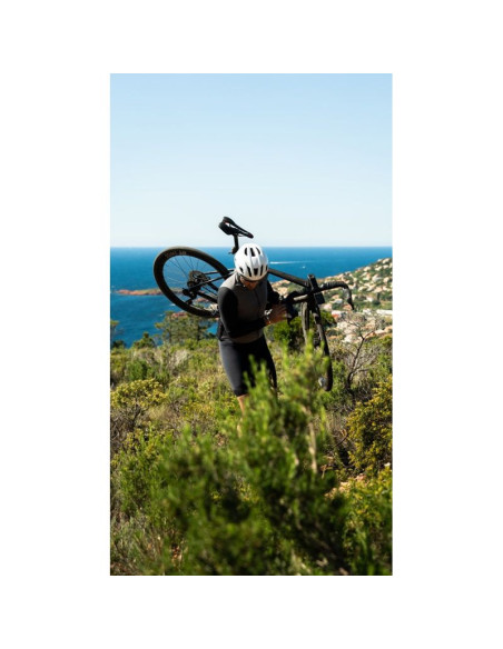 Kask rowerowy hjc crosser white r. s