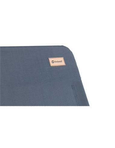 Outwell tenby leżak kempingowy 3 x noga niebieski