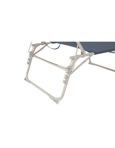 Outwell tenby leżak kempingowy 3 x noga niebieski