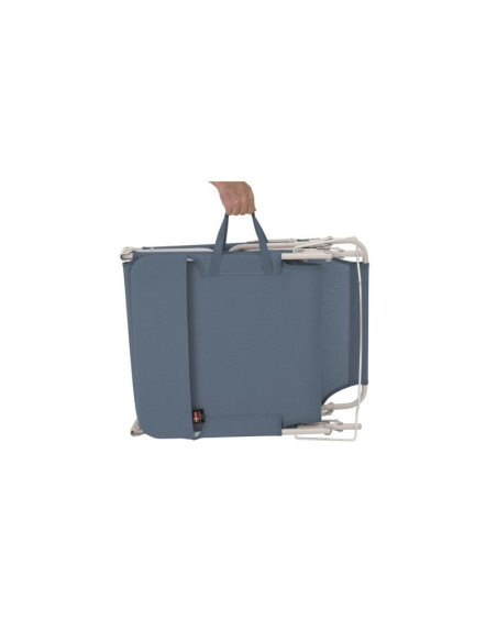 Outwell tenby leżak kempingowy 3 x noga niebieski