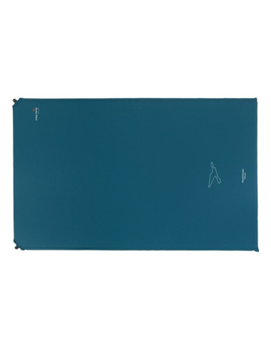 Easy camp 300079 dmuchany materac podwójny materac niebieski