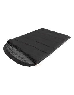 Easy camp 240209 śpiwór dorosły mikrofibra, oxford, poliester czarny