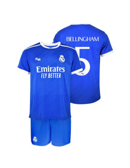 Real madryt bellingham komplet koszulka spodenki junior box rm25b3b