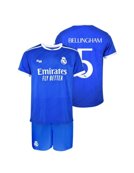 Real madryt bellingham komplet koszulka spodenki junior box rm25b3b