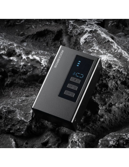 Pompka akumulatorowa rockbros as240 pro 120 psi kompresor 420mah - czarna