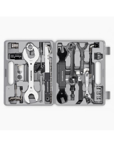 Zestaw do naprawiania rowerów rockbros 43210810001 - szary