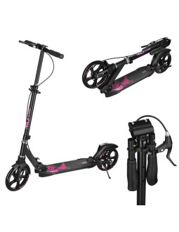 Hm800 hulajnoga fly różowa nils extreme 2