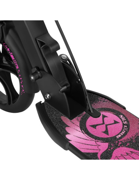 Hm800 hulajnoga fly różowa nils extreme