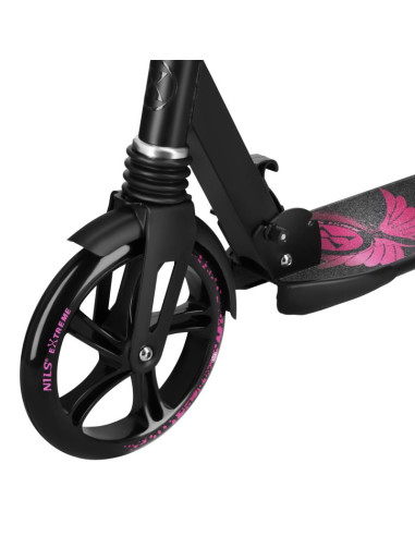 Hm800 hulajnoga fly różowa nils extreme