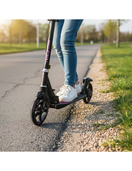 Hm800 hulajnoga fly różowa nils extreme