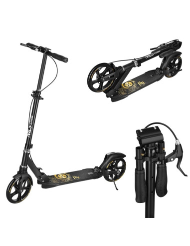 Hm800 hulajnoga fly złota nils extreme