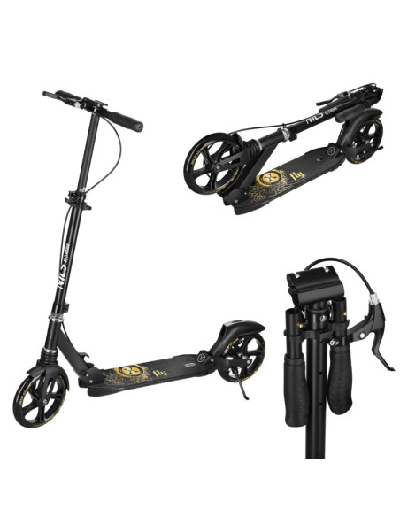 Hm800 hulajnoga fly złota nils extreme