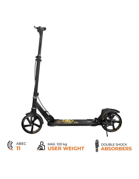 Hm800 hulajnoga fly złota nils extreme