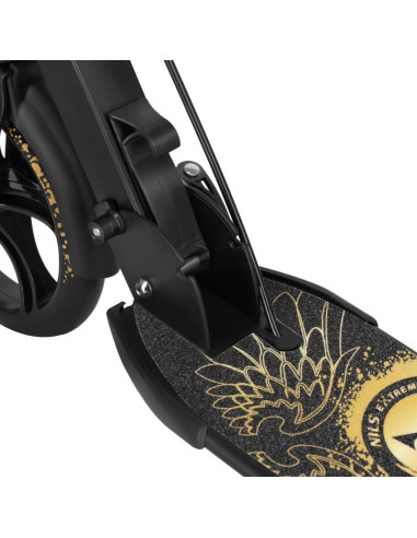 Hm800 hulajnoga fly złota nils extreme