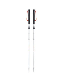 Kije skitourowe składane viking mission fs 47-140cm, szare 2