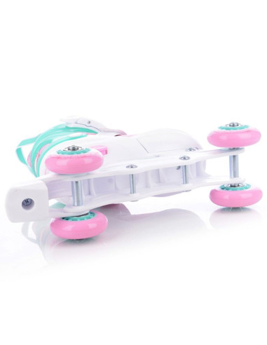 Łyżwy/rolki/wrotki regulowane funactiv trilo 4w1 gil