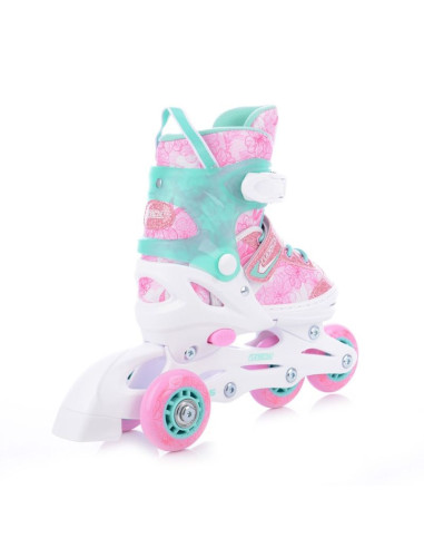 Łyżwy/rolki/wrotki regulowane funactiv trilo 4w1 gil