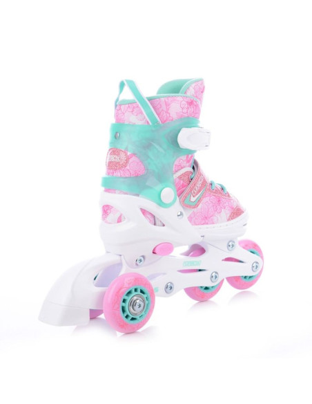 Łyżwy/rolki/wrotki regulowane funactiv trilo 4w1 gil