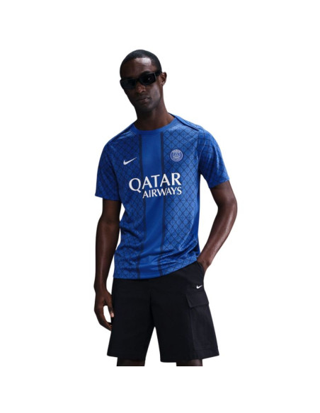 Koszulka męska nike psg academy pro home niebieska hj7150 406