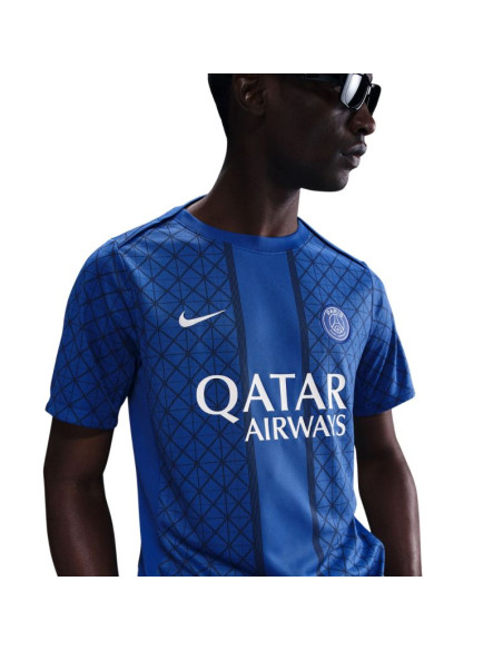 Koszulka męska nike psg academy pro home niebieska hj7150 406