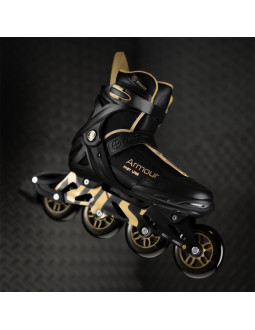 Łyżworolki na22151 armour czarno złote rozmiar 41 nils extreme 2