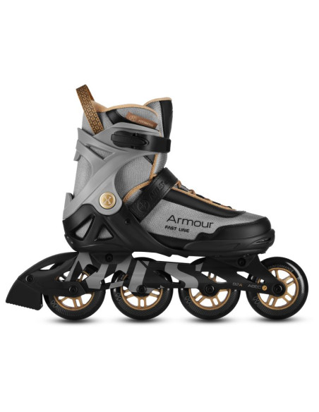 Na22151 łyżworolki armour szare rozm. 41 nils extreme